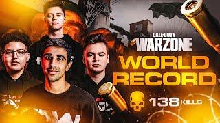 WORLD RECORD! 138 KILL MATCH IN CoD WARZONE! (36 KILLS SOLO)