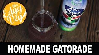 Homemade Gatorade Recipe w/ Nutri Maqui | The Edgy Veg