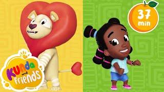 Words & Opposites + More Nursery Rhymes | Afrobeats | Kids Songs | Kids Cartoon | Kunda & Friends