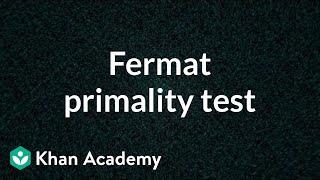 Fermat primality test