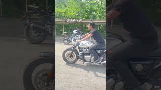 Finally wheelie pop kar diya continental 650 gt pe(1st attempt)#short #wheeliebike #gt650