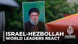 World reacts to Israel’s killing of Hezbollah leader Hassan Nasrallah