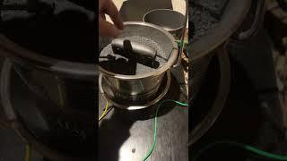 45 degree at the top but we need to engineer some more surface area of the electrode !
