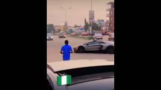 LAMBORGHINI AVENDATOR ACCELERATION IN NIGERIA, ABUJA 