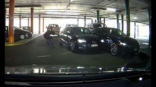 Police pursue stolen Audi in car park - Morayfield QLD