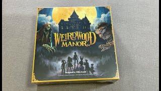 TDG: Weirdwood Manor unboxing with Ray