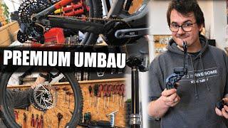 PREMIUM UMBAU TEIL 2! REVERB AXS + GX AXS️ CUBE STEREO UMBAU - FAHRRADWERKSTATT LOTTER