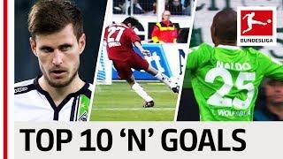 Top 10 Goals - Players With "N" - Naldo, Nordtveit & Co.