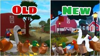 New Vs Old Models 2 (Roblox Feather Family)