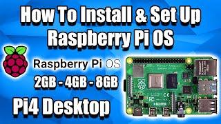 Raspberry Pi OS 설치 및 설정 방법 - Pi4 Pi3 Pi2