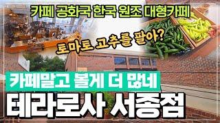 [양평카페] 테라로사 서종점 리뷰 - 먹거리와 볼거리가 있는 빨간벽돌 건물들 연인데이트코스