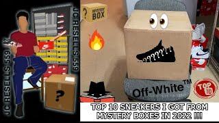 @jcresells559 TOP 10 SNEAKERS FROM MYSTERY BOXES IN 2022 !!!