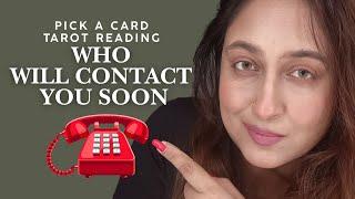 Who is Going To Contact You & Why #tarot