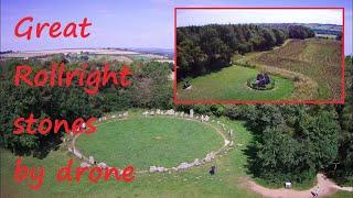 Great Rollright stones by drone. Longer explore video in the description