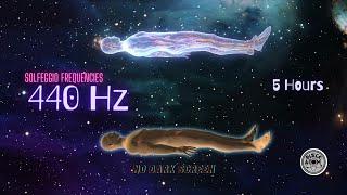  Solfeggio Frequencies 440 Hz ⨀ Sounds for Deep Sleep, Meditation and Relaxation ⨀ No Dark Screen