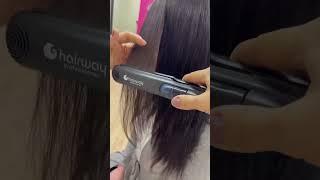 Реальная работа парового выпрямителя  Hairway Mellow Care - это просто космос 