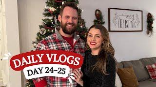 VLOGMAS Day 24-25 | I Made My Bread For Him, Cia-ba-ta-ta-ta