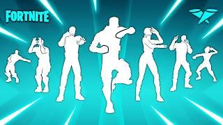 ALL FORTNITE ICON SERIES DANCES WITH THE BEST MUSIC!