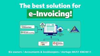 e-Invoicing Solution for Business Owners, Accountants, Bookkeepers & Startups!