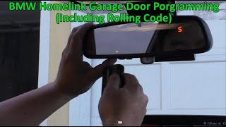 BMW Homelink Garage Door Programming (Including Rolling Code)