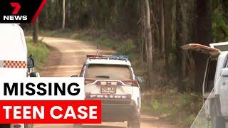 Search suspended for missing Queensland teenager | 7NEWS