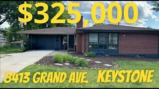 New Listing | Keystone | $325K | 8413 Grand Ave | Omaha Ne