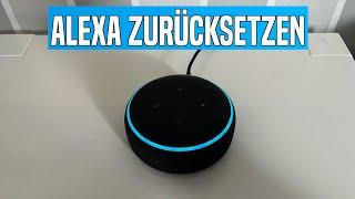 Amazon Echo Dot ZURÜCKSETZEN Tutorial | Alexa Reset Deutsch