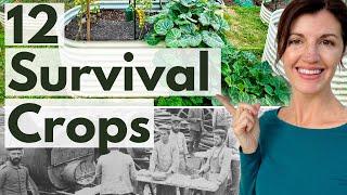 12 SURVIVAL CROPS to Grow Now for Hard Times