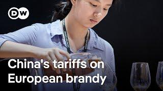 EU says China is abusing trade rules over brandy export tariff row | DW News