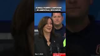 Kamala Harris Rallies Voters in Janesville, Wisconsin!  | 2024 Campaign Trail