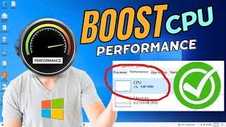 Is Your CPU Slowing You Down? Boost Speed Instantly with These Windows 10/11 Tips!