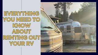 Introduction to Renting Out Your RV