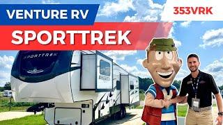 2025 Venture RV Sporttrek Touring Edition 353VRK | ALL-NEW REAR KITCHEN FIFTH WHEEL!!