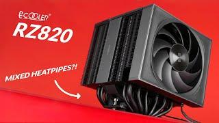 The Next Innovation Of Air Coolers ️ PCCooler RZ820 Review