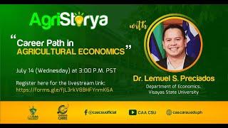 AgriStorya: Career Path in Agriculture - Agricultural Economics