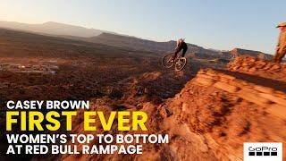 GoPro: First Ever Women's Top to Bottom at Red Bull Rampage - Casey Brown - 2024 Red Bull Rampage