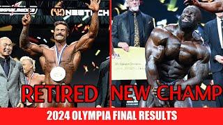 2024 Mr. Olympia Final Results: CBum Officially Retires + Samson Dauda is the New Champ