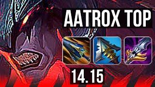 AATROX vs IRELIA (TOP) | 8/1/7, 1300+ games, Legendary | EUW Challenger | 14.15