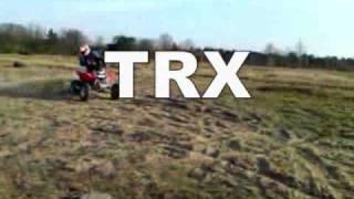 HONDA TRX 450R QUAD, ATV RIDING!