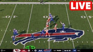 NFL LIVE Chiefs vs Bills | Week 11 NFL Full Game - 17th November 2024 Madden NFL 25