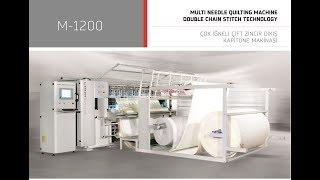 MERT MAKINA | M-1200 MULTI NEEDLE QUILTING MACHINE (SAUDI ARABIA)