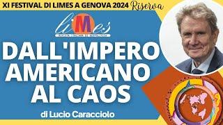 Dall'impero americano al caos: le guerre per la transizione egemonica - Festival di Limes a Genova