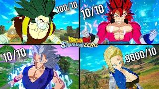 The Best Mods In Dragon Ball Sparking Zero Ranked #8 | Sparking Zero Mods (Cumber, SSJ4 Vegito)