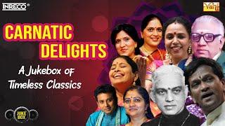 Carnatic Delights - A Jukebox of Timeless Classics | Carnatic Devotional Songs | Bombay S.Jayashri