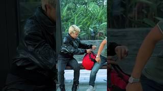 Lesson for the thug and the missed bus [Tracy Huynh] #kindness #viral #action #hero #respect #help