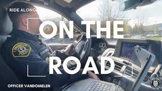 On the road: Officer VanDomelen