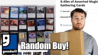 Found a Goodwill 10 Pound Lot of Magic The Gathering Cards on auction and Bought it