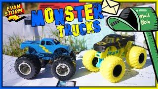 Evan Storm Monster Trucks Mail Challenge!!