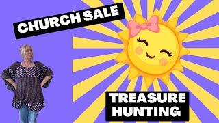 Church Sale | Thrifting | Shop With Me | Short Girl Picker