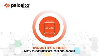 Industry's First Next-Generation SD-WAN from Palo Alto Networks